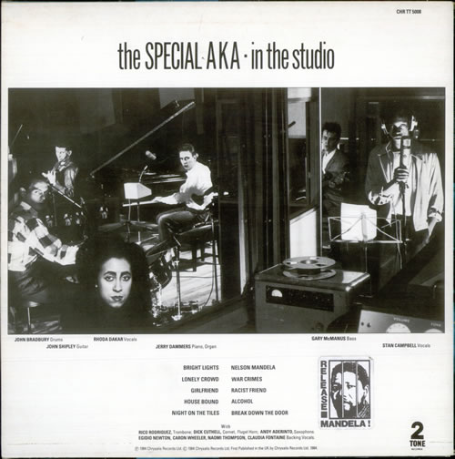 The Specials In The Studio vinyl LP album (LP record) UK SPELPIN519855