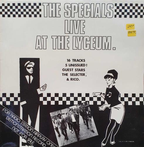 The Specials Live At The Lyceum vinyl LP album (LP record) French SPELPLI763000