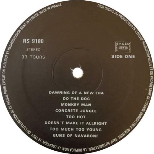 The Specials Live At The Lyceum vinyl LP album (LP record) French SPELPLI763000