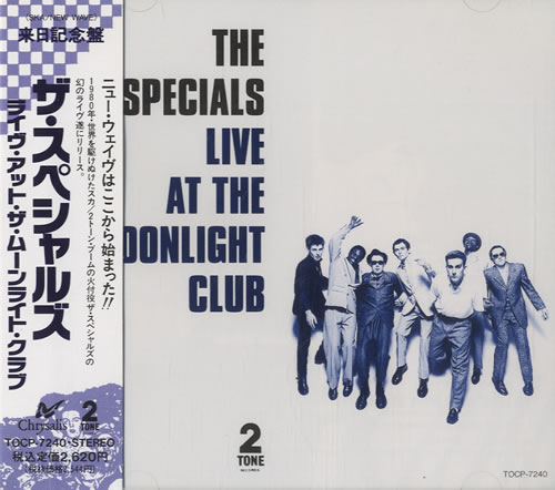The Specials Live At The Moonlight Club CD album (CDLP) Japanese SPECDLI275998