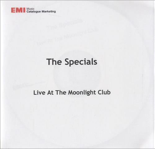 The Specials Live At The Moonlight Club CD-R acetate UK SPECRLI469437