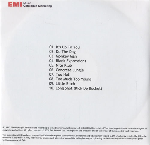 The Specials Live At The Moonlight Club CD-R acetate UK SPECRLI469437