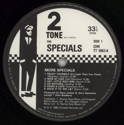 The Specials More Specials + 7" vinyl LP album (LP record) UK SPELPMO536478