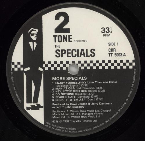 The Specials More Specials - Complete - EX vinyl LP album (LP record) UK SPELPMO703210