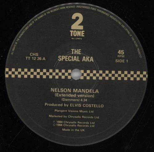 The Specials Nelson Mandela 12" vinyl single (12 inch record / Maxi-single) UK SPE12NE858373