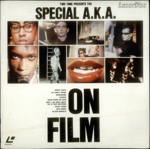 The Specials On Film laserdisc / lazerdisc Japanese SPELZON543460