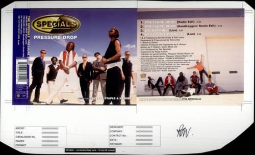 The Specials Pressure Drop artwork UK SPEARPR513933