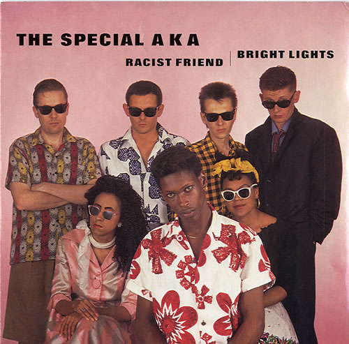 The Specials Racist Friend - Injection label 7" vinyl single (7 inch record / 45) UK SPE07RA108853