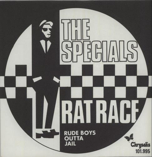 The Specials Rat Race 7" vinyl single (7 inch record / 45) Dutch SPE07RA661246