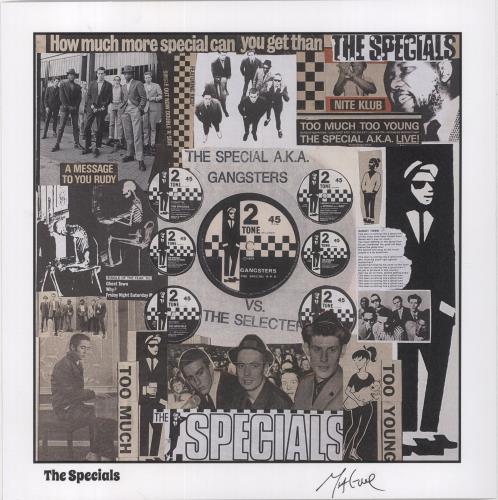 The Specials Ska Tone EP - The Specials sleeve + Black & White 2-Tone Vinyl 12" vinyl single (12 inch record / Maxi-single) UK SPE12SK857383