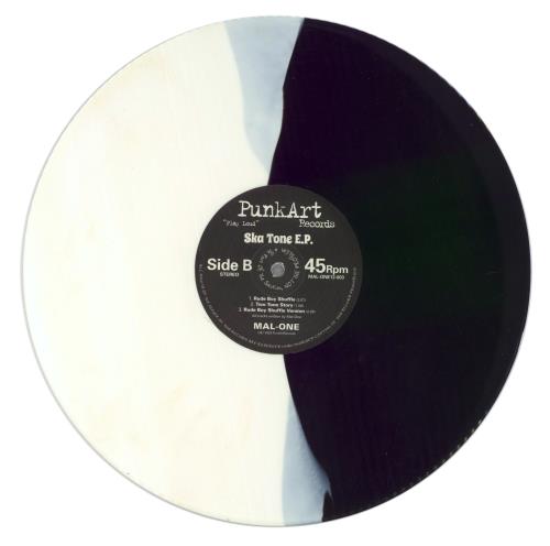 The Specials Ska Tone EP - The Specials sleeve + Black & White 2-Tone Vinyl 12" vinyl single (12 inch record / Maxi-single) UK SPE12SK857383