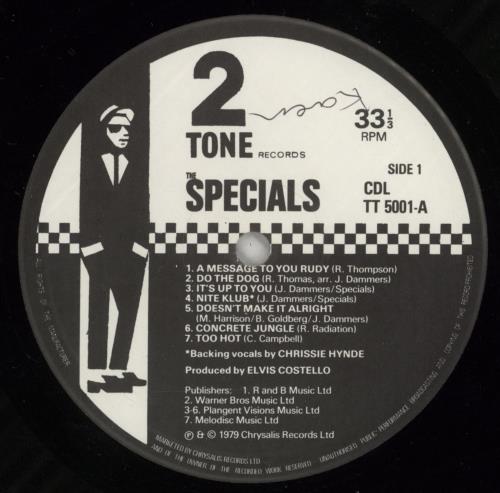 The Specials Specials - 1st - VG vinyl LP album (LP record) UK SPELPSP693472