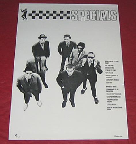 The Specials Specials poster Japanese SPEPOSP351096