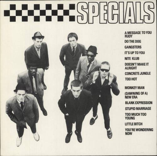 The Specials Specials vinyl LP album (LP record) German SPELPSP404621