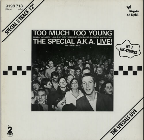 The Specials The Special A.K.A Live 12" vinyl single (12 inch record / Maxi-single) German SPE12TH601305
