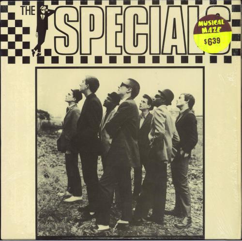 The Specials The Specials - shrink vinyl LP album (LP record) US SPELPTH797600