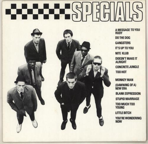 The Specials The Specials vinyl LP album (LP record) German SPELPTH728303