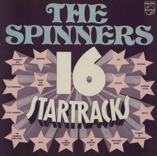 The Spinners 16 Star Tracks vinyl LP album (LP record) UK SPNLPST760558