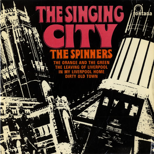 The Spinners The Singing City EP 7" vinyl single (7 inch record / 45) UK SPN07TH556103