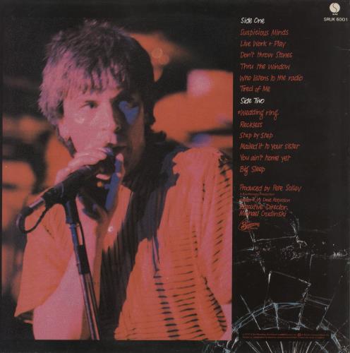 The Sports Don't Throw Stones vinyl LP album (LP record) UK UQWLPDO564432