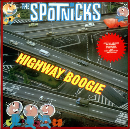 The Spotnicks Highway Boogie vinyl LP album (LP record) Swedish PTKLPHI531764
