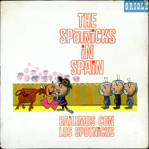 The Spotnicks In Spain - EX vinyl LP album (LP record) UK PTKLPIN529424