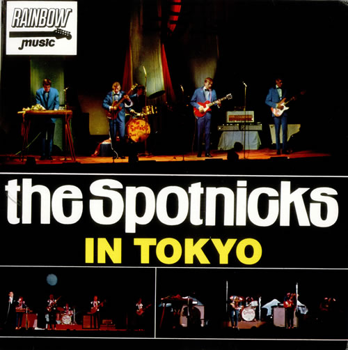 The Spotnicks In Tokyo vinyl LP album (LP record) Swedish PTKLPIN534003