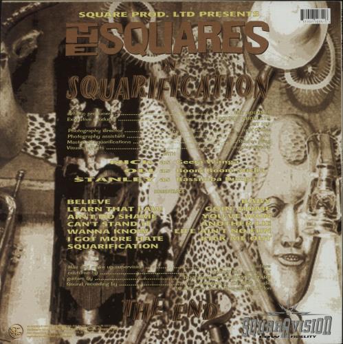 The Squares Squarification vinyl LP album (LP record) UK Y0ELPSQ893629