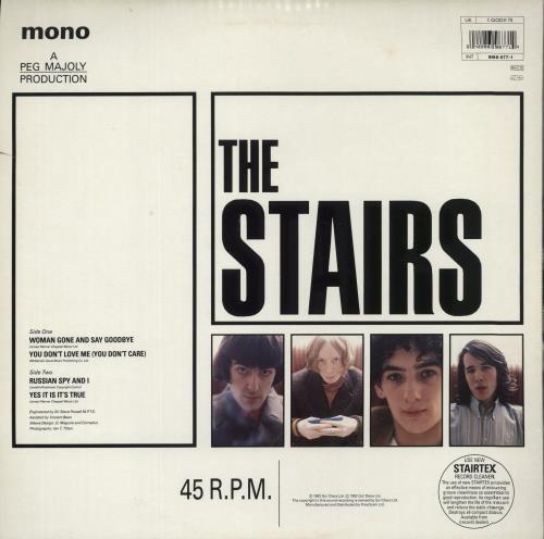 The Stairs Woman Gone And Say Goodbye 12" vinyl single (12 inch record / Maxi-single) UK SRS12WO387043