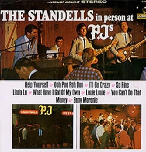 The Standells In Person At P.J.s vinyl LP album (LP record) US TSLLPIN335264
