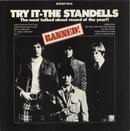 The Standells Try It vinyl LP album (LP record) French TSLLPTR862492
