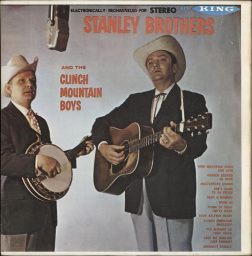 The Stanley Brothers Stanley Brothers And The Clinch Mountain Boys vinyl LP album (LP record) US T79LPST744628