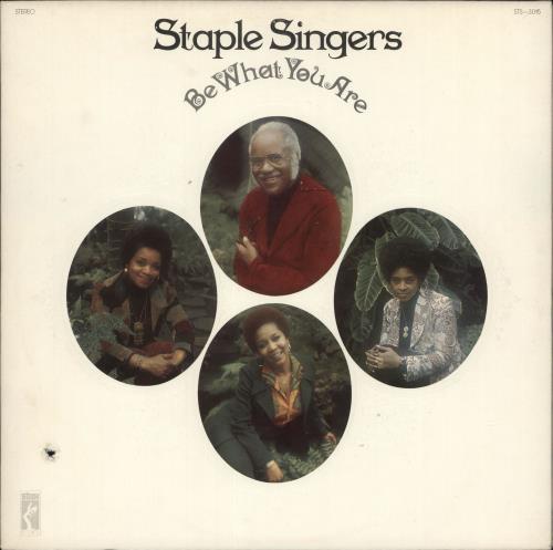 The Staple Singers Be What You Are vinyl LP album (LP record) US SS4LPBE709992
