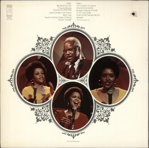 The Staple Singers Be What You Are vinyl LP album (LP record) US SS4LPBE709992