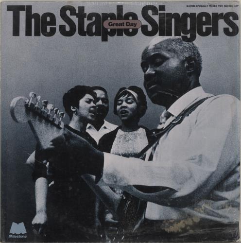 The Staple Singers Great Day 2-LP vinyl record set (Double LP Album) US SS42LGR695938