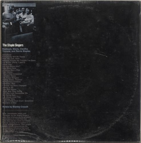 The Staple Singers Great Day 2-LP vinyl record set (Double LP Album) US SS42LGR695938