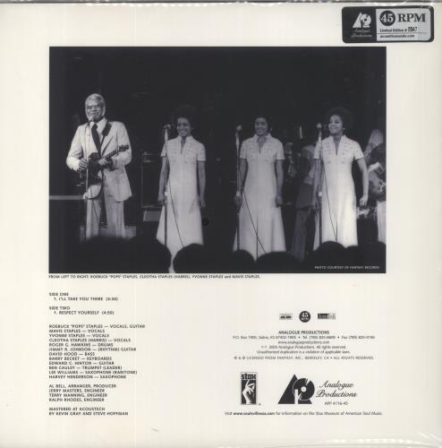 The Staple Singers Hit Singles 12" vinyl single (12 inch record / Maxi-single) US SS412HI497126