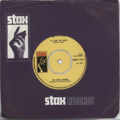The Staple Singers I'll Take You There 7" vinyl single (7 inch record / 45) UK SS407IL721889