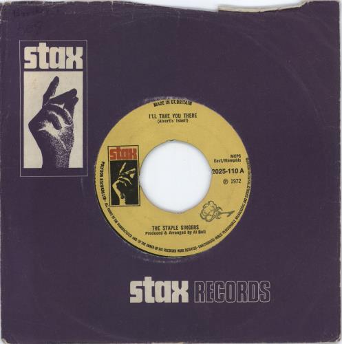 The Staple Singers I'll Take You There 7" vinyl single (7 inch record / 45) UK SS407IL723164