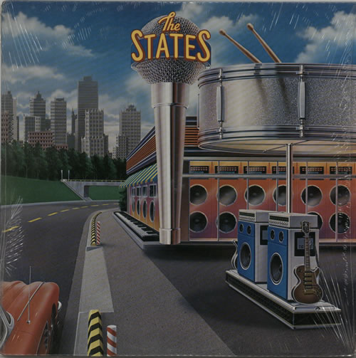 The States The States vinyl LP album (LP record) US W4GLPTH618881