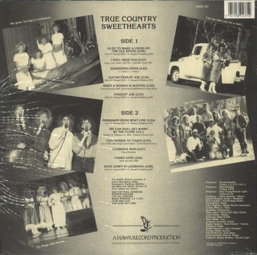 The Steffin Sisters Louisiana Bayou Country vinyl LP album (LP record) US ZVILPLO720374