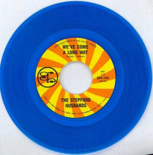 The Stepford Husbands We've Come A Long Way - Blue Vinyl 7" vinyl single (7 inch record / 45) US VOH07WE767599