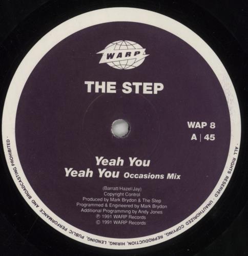 The Step Yeah You! 12" vinyl single (12 inch record / Maxi-single) UK T+S12YE855330