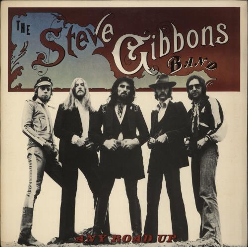 The Steve Gibbons Band Any Road Up + PR vinyl LP album (LP record) UK BBVLPAN867549