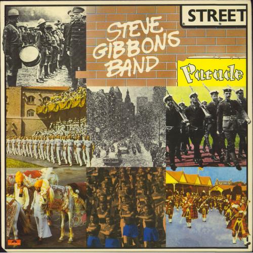 The Steve Gibbons Band Street Parade vinyl LP album (LP record) US BBVLPST792441