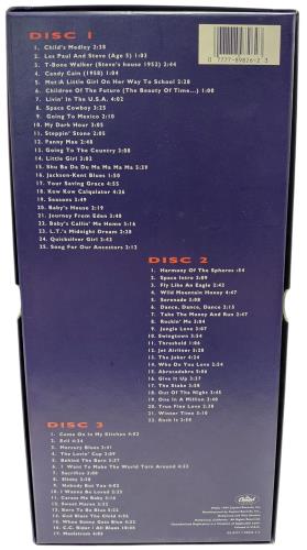 The Steve Miller Band Box Set CD Album Box Set US SBMDXBO33568