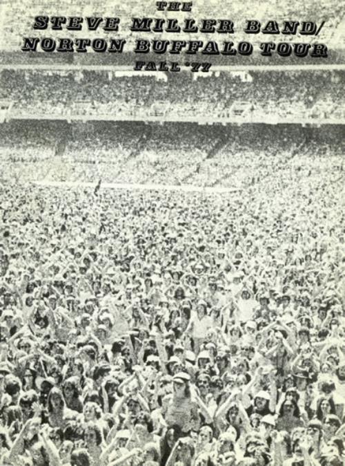 The Steve Miller Band Fall '77 media press pack US SBMPPFA465863