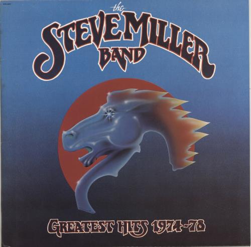 The Steve Miller Band Greatest Hits 1974-78 vinyl LP album (LP record) US SBMLPGR691651