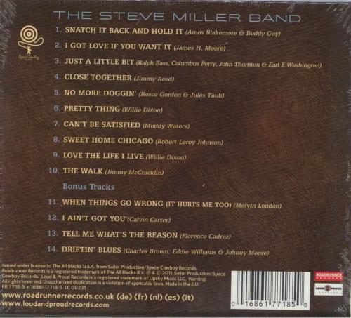 The Steve Miller Band Let Your Hair Down: Special Edition - Sealed CD album (CDLP) UK SBMCDLE805689