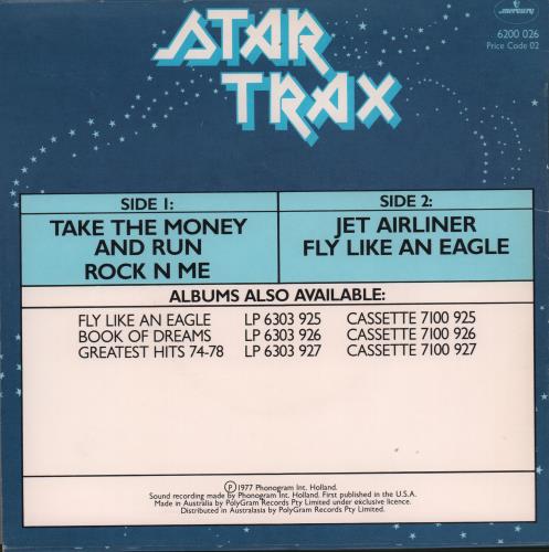 The Steve Miller Band Star Trax 7" vinyl single (7 inch record / 45) Australian SBM07ST661612